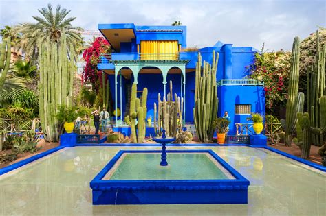 yves saint laurent garden|jardin yves Saint Laurent marrakech.